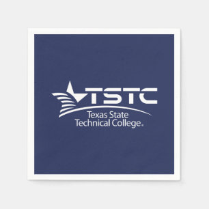 Texas State Technical College Logo Napkins