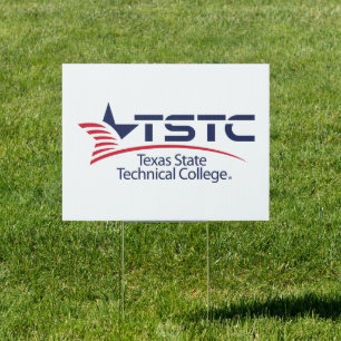Texas State Technical College Logo Sign