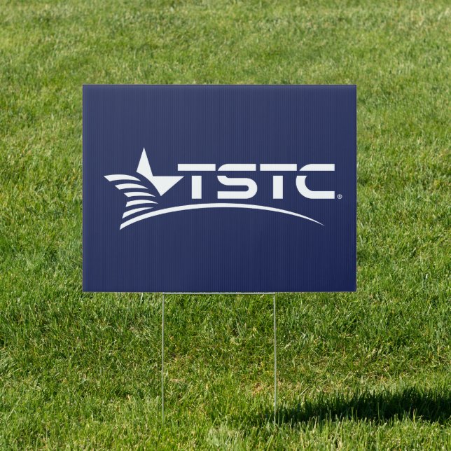 Texas State Technical College Logo Sign (Insitu)