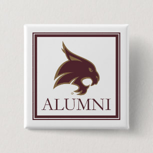 Texas State University Alumni Button