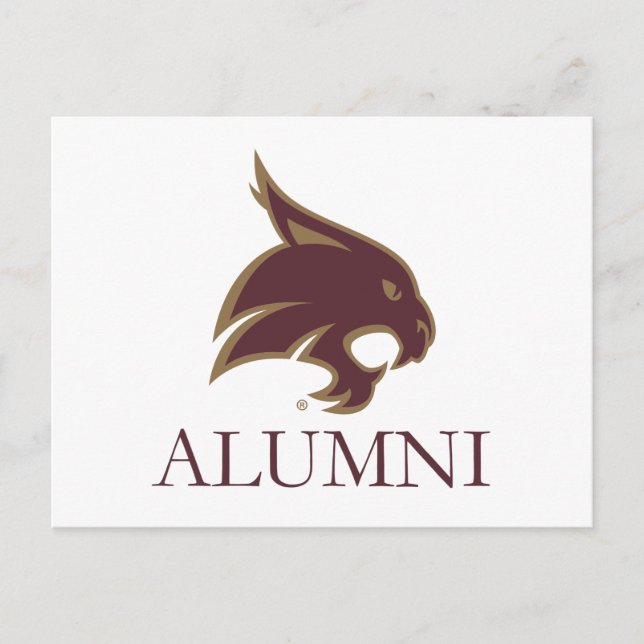 Texas State University Alumni Postcard (Front)