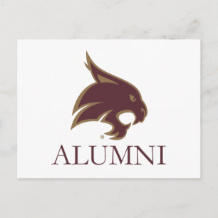 Texas State University Alumni Postcard
