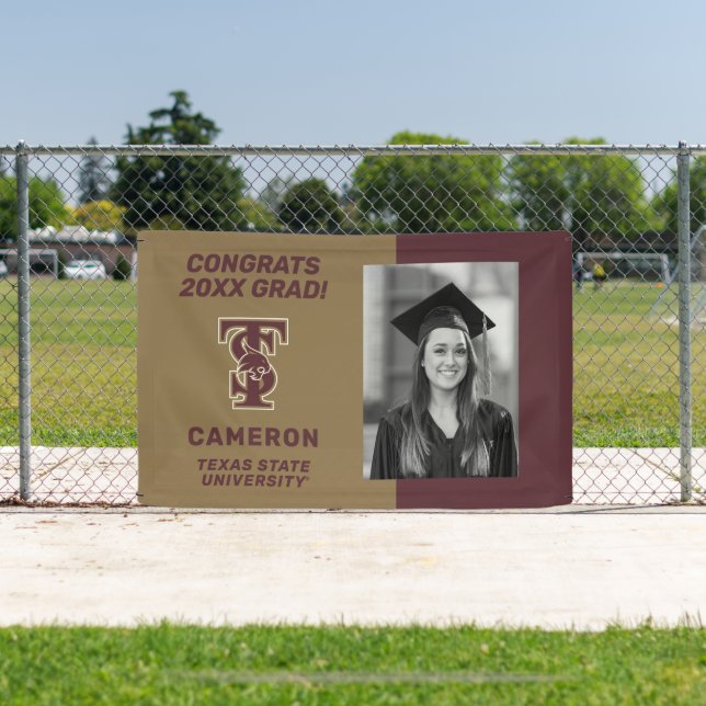 Texas State University | Congrats Grad Banner (Insitu)