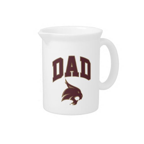 Texas State University Dad Beverage Pitcher