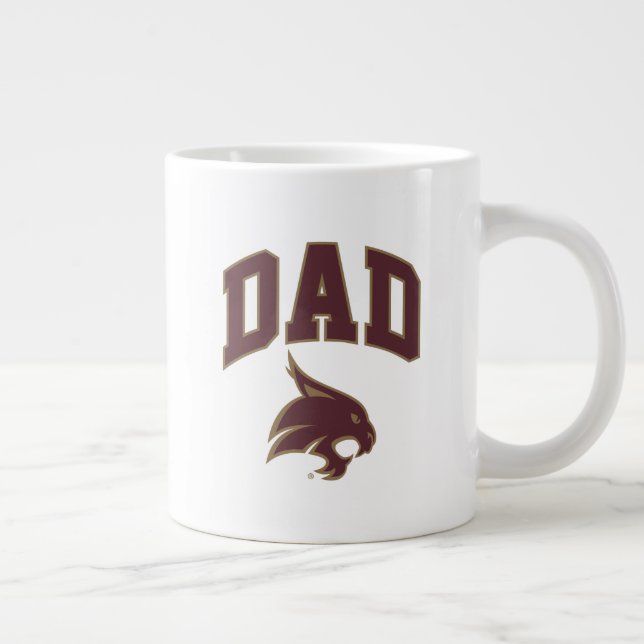 Texas State University Dad Giant Coffee Mug (Right)