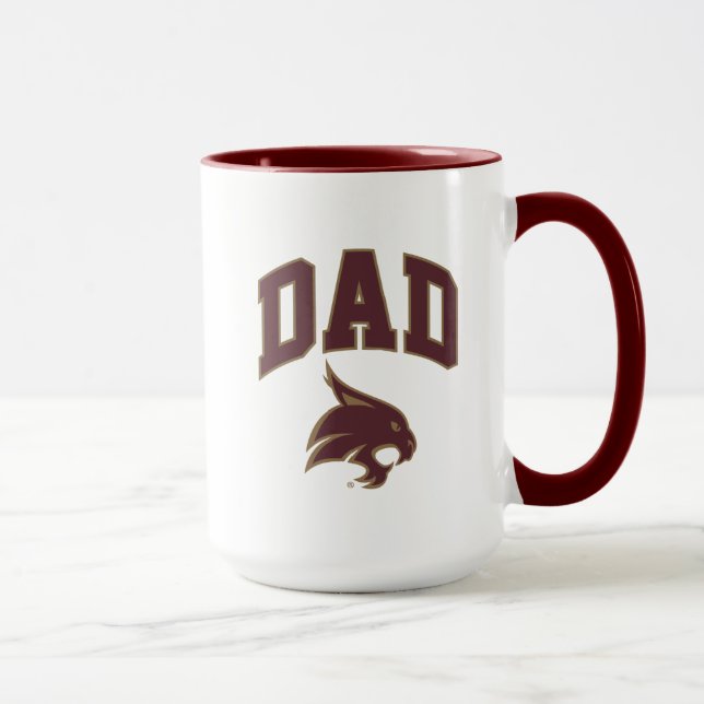 Texas State University Dad Mug (Right)