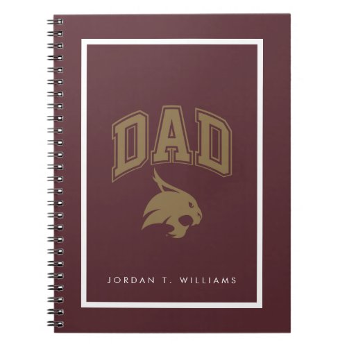 Texas State University Dad Notebook