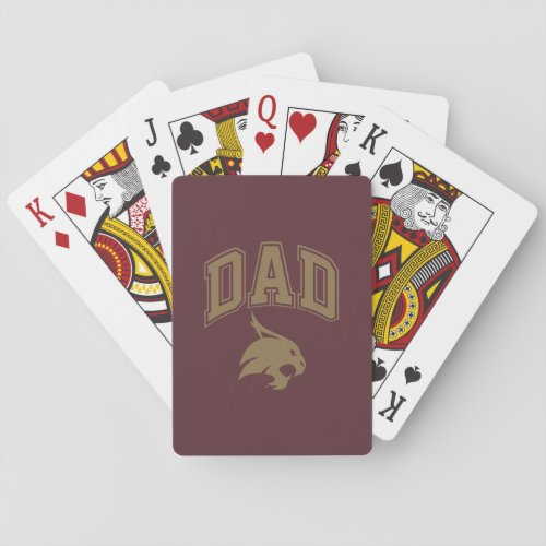 Texas State University Dad Playing Cards