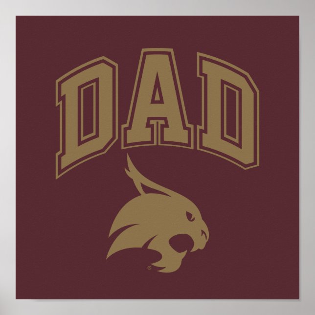 Texas State University Dad Poster (Front)