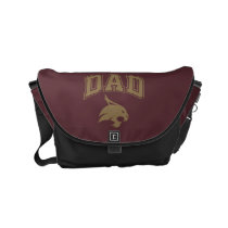 Texas State University Dad Small Messenger Bag