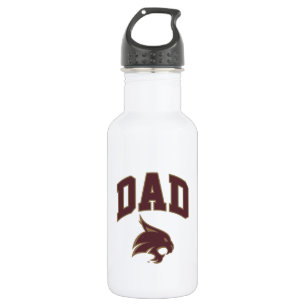Texas State University Dad Stainless Steel Water Bottle