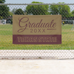 Texas State University Graduate Class of Banner