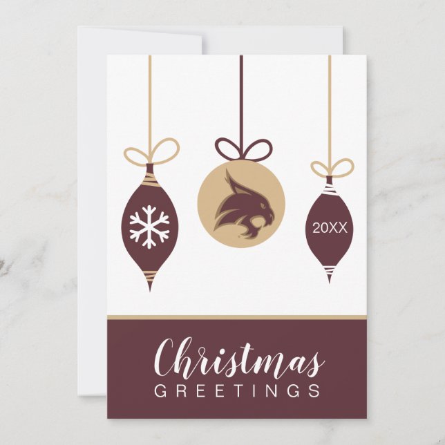 Texas State University | Holiday Card (Front)