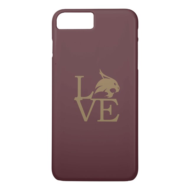 Texas State University Love Case-Mate iPhone Case (Back)