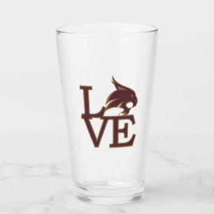 Texas State University Love Glass