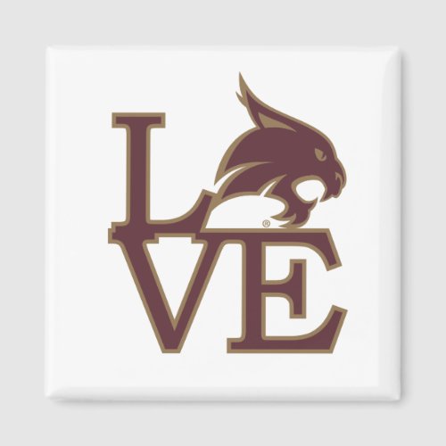 Texas State University Love Magnet