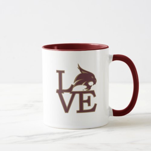 Texas State University Love Mug