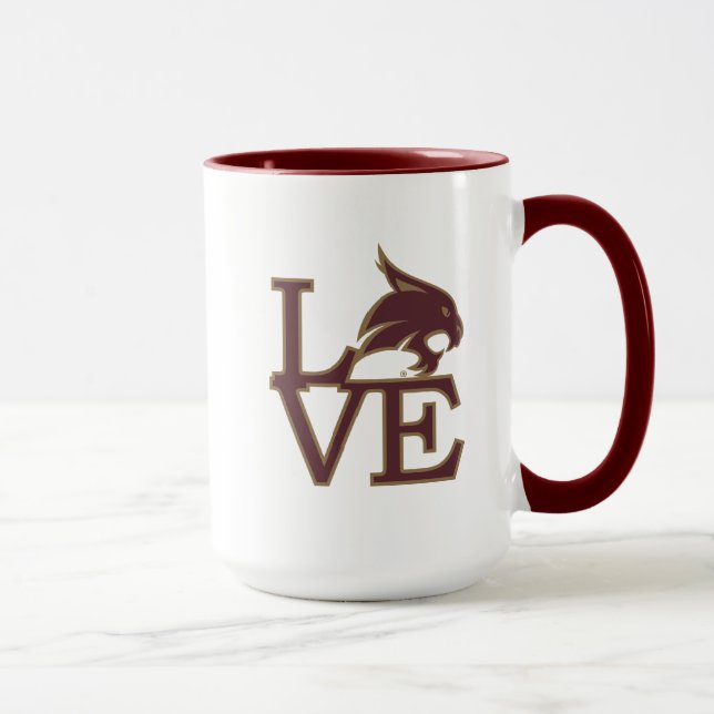 Texas State University Love Mug (Right)