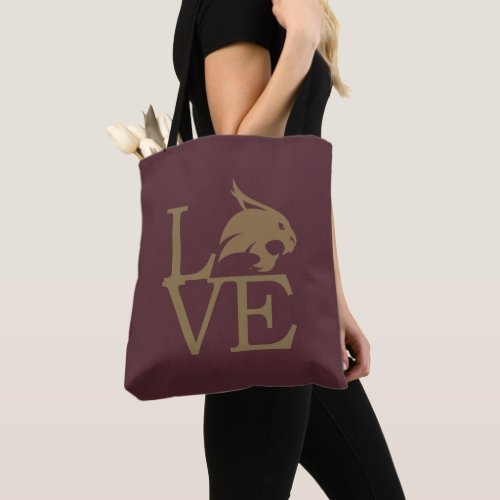 Texas State University Love Tote Bag