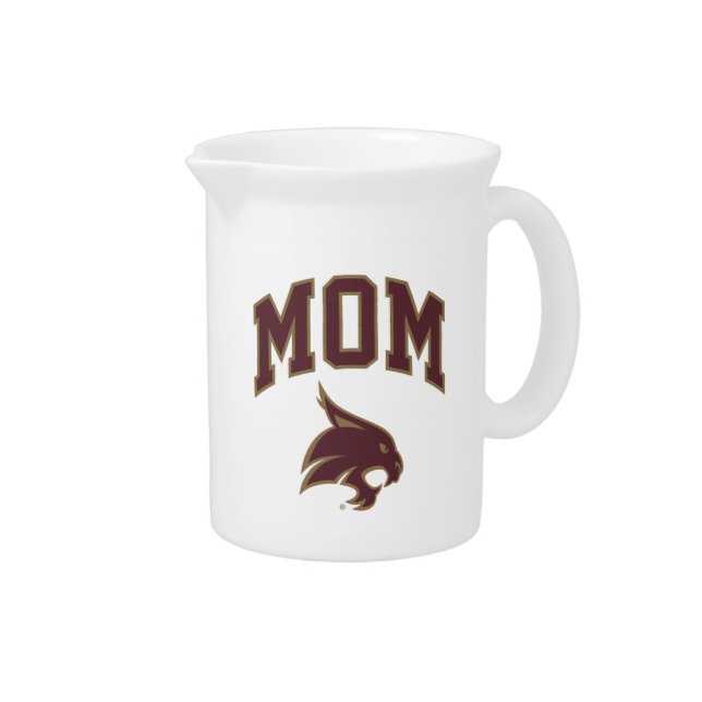 Texas State University Mom Beverage Pitcher (Right)