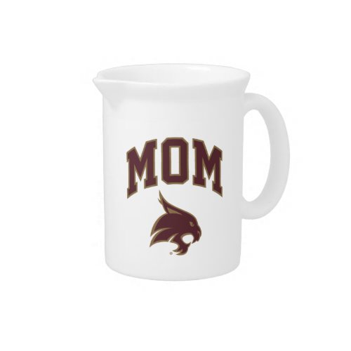 Texas State University Mom Beverage Pitcher