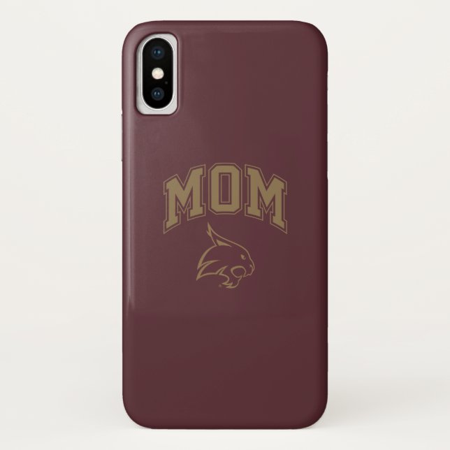Texas State University Mom Case-Mate iPhone Case (Back)