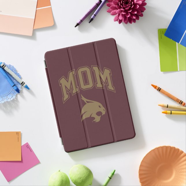 Texas State University Mom iPad Pro Cover (Desk)