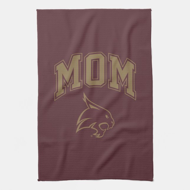 Texas State University Mom Kitchen Towel (Vertical)