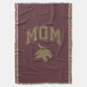 Texas State University Mom Throw Blanket
