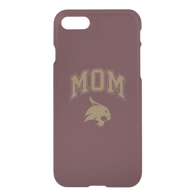 Texas State University Mom Uncommon iPhone Case (Back)