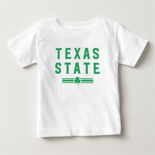 Texas State University  St Patricks Day Baby T_Shirt