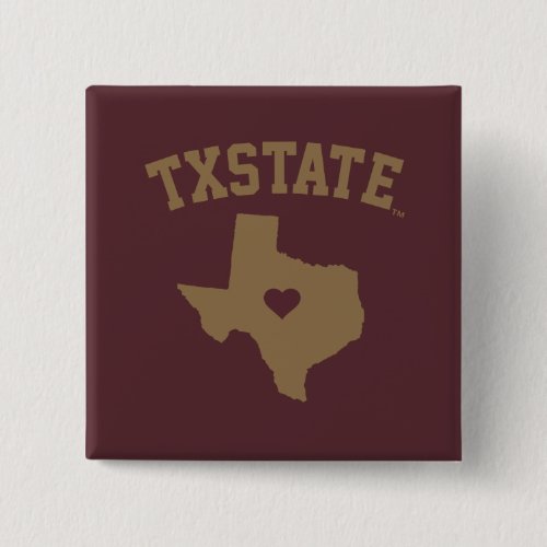 Texas State University State Love Button