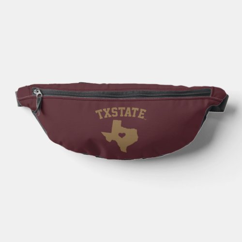Texas State University State Love Fanny Pack