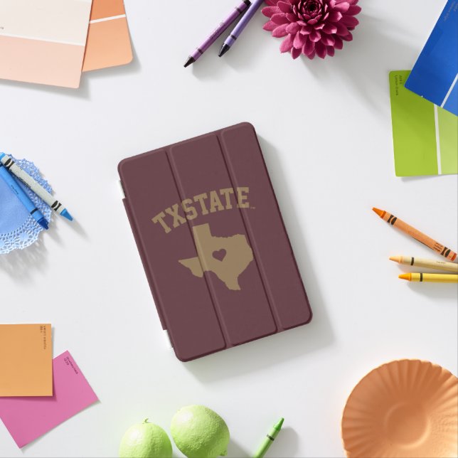 Texas State University State Love iPad Mini Cover (In Situ)