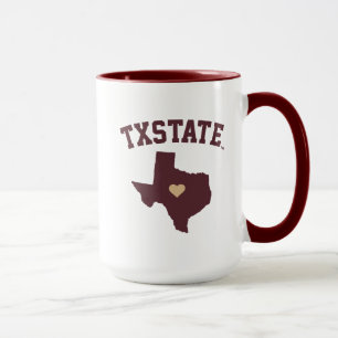 Texas State University State Love Mug