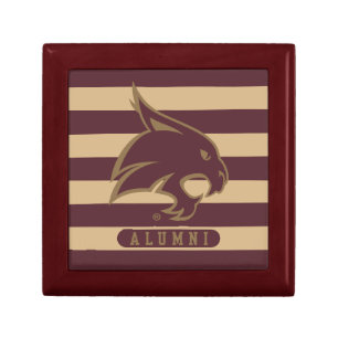 Texas State University Supercat Alumni Stripes Gift Box