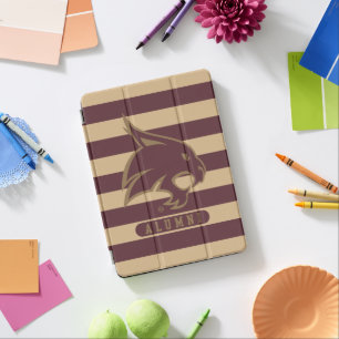 Texas State University Supercat Alumni Stripes iPad Pro Cover
