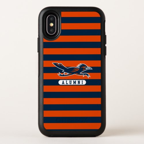 Texas State University Supercat Alumni Stripes OtterBox Symmetry iPhone X Case