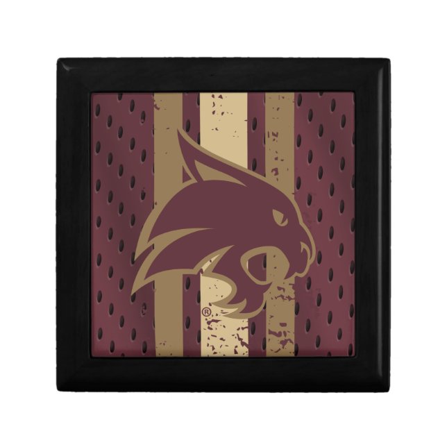 Texas State University Supercat Football Jersey Gift Box (Front)