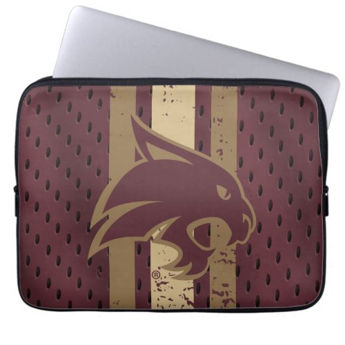 Texas State University Supercat Football Jersey Laptop Sleeve