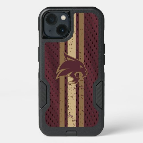 Texas State University Supercat Football Jersey iPhone 13 Case