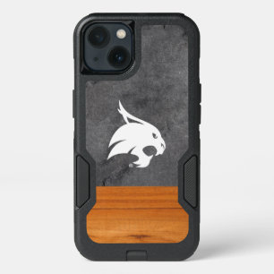Texas State University Supercat Wood Cement iPhone 13 Case