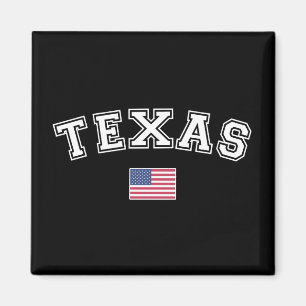 Texas State USA Flag Magnet