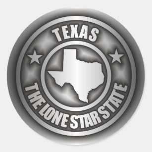 "Texas Steel" Stickers