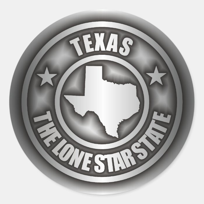 "Texas Steel" Stickers