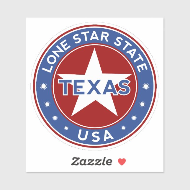 Texas Sticker (Sheet)