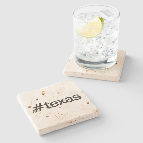 texas stone coaster