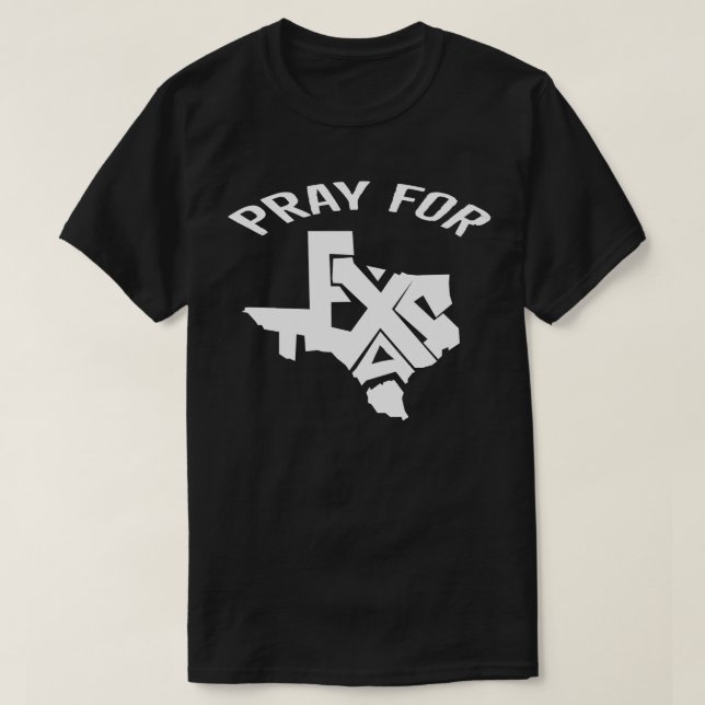 Texas Strong – Pray for Texas Victims of July 2025 T-Shirt (Design Front)