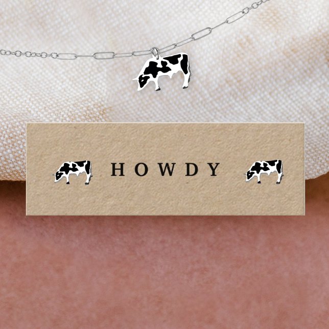 Texas Stud Earring Custom Jewelry Display Card (Creator Uploaded)