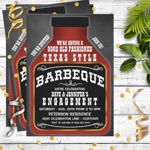 Texas Style BBQ Party Invitations